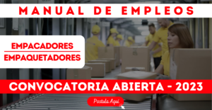 Trabajo de empacador